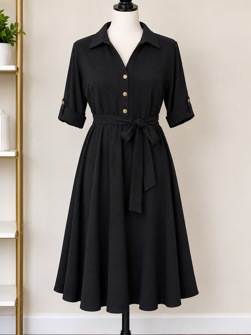 Grace Elements Black Dress